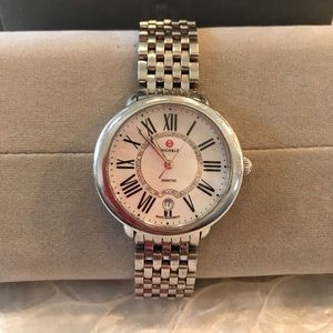 Michele Serein 16 Diamond Dial Watch